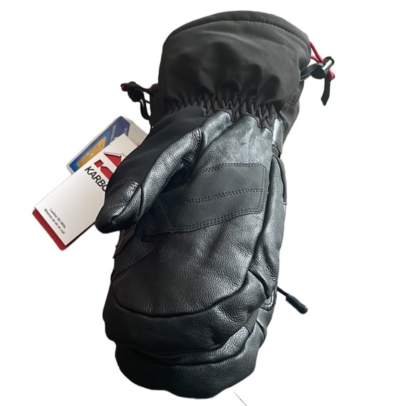 Karbon - Unisex Leather Ski Mitts - Picture 4 of 9